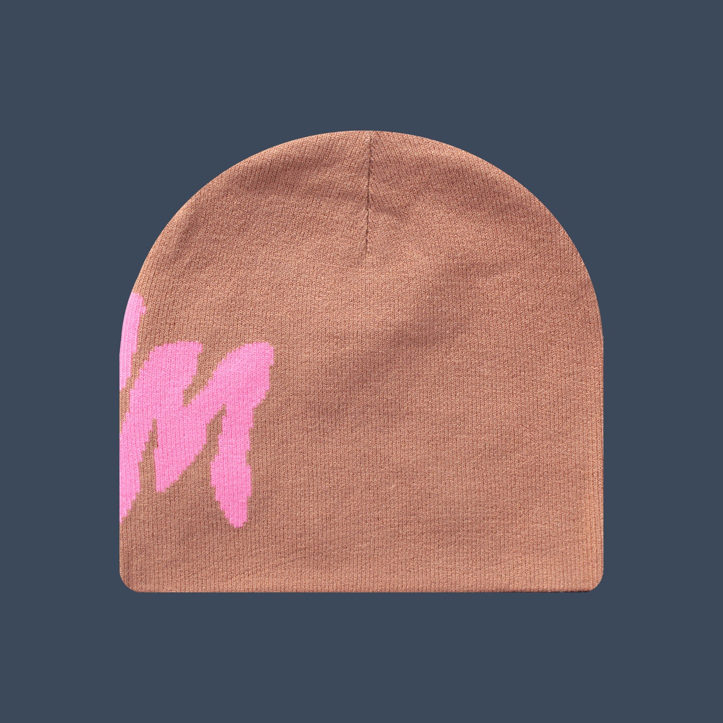 MMM LOGO BEANIE - PINKSAND